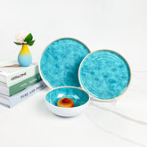 Green flamingo design