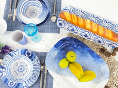 The most beautiful combination of blue and white