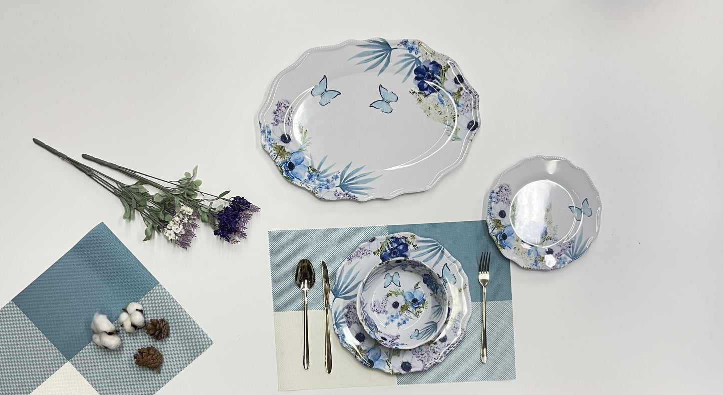 Wavy edge set