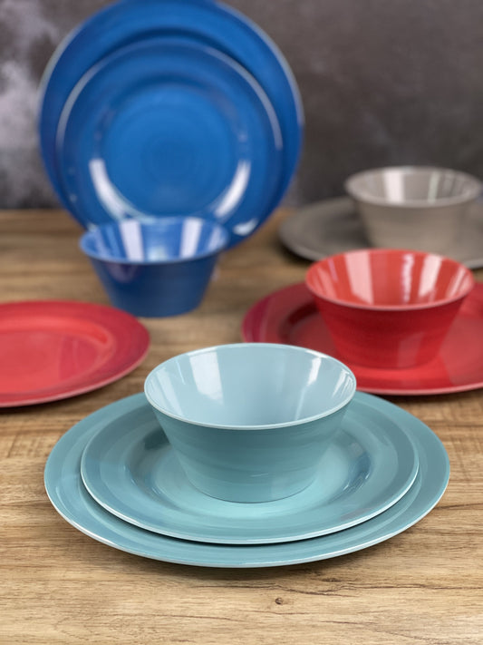 Uniform color three-piece set