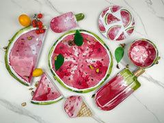 Watermelon design cutlery set