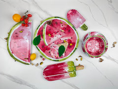 Watermelon design cutlery set