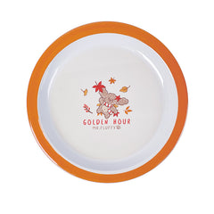 Himake Mr.fluffy Cartoon Pattern Design Melamine Kids Plate Kids Dinnerware Custom Melamine Dinner Plates