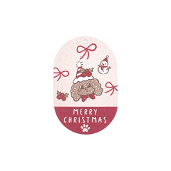 Himake Compressed Wood Pulp Cute Cartoon Mr.fluffy Cleaning Dishwashing Sponge for Kitchen Reusable Sponges Quick Drying for Kitchens