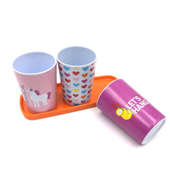 Wholesale High Quality Party Plastic Drinking Melamine Family Children Food Grade Cartoon Cup