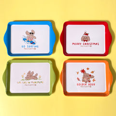 Melamine Ins-Style Tray - Water Cup, Fruit Snack Plate, Coffee Plastic Storage Dish, Kids Food Photography Plate, Dining Plate