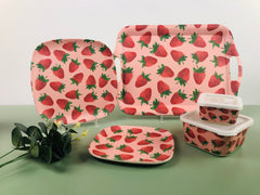 Strawberry Design cutlery set