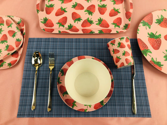 Strawberry Design cutlery set