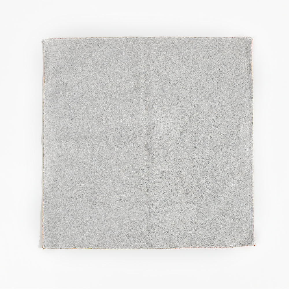 Himake Cute Mr. Fluffy Teddy Dog Autumn Leaf Magic Wrapper Cloth - 35x35cm Reversible Polyester Protective Wrapper for Electronics, Tableware & Gift Wrapping