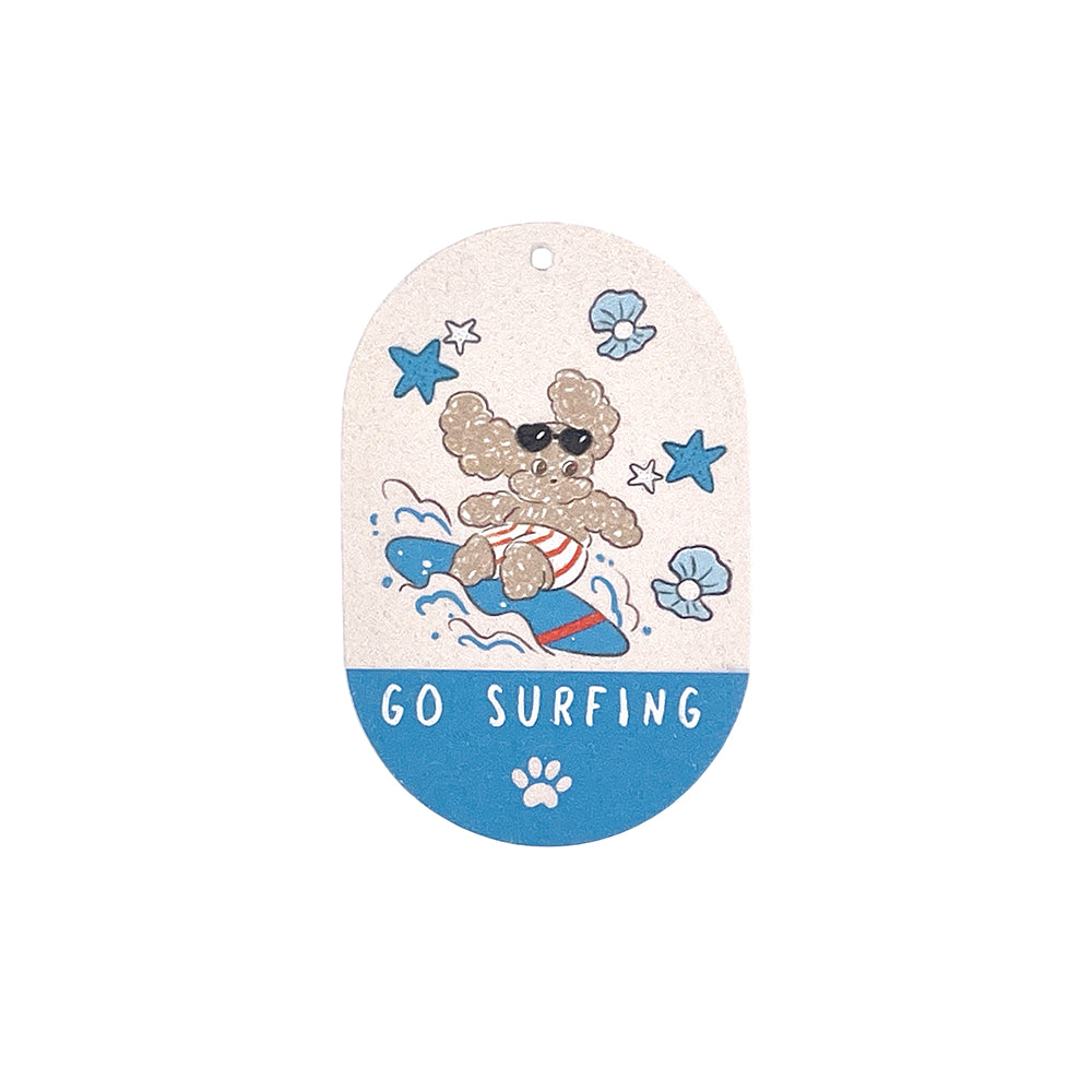 Himake Compressed Wood Pulp Cute Cartoon Mr.fluffy Cleaning Dishwashing Sponge for Kitchen Reusable Sponges Quick Drying for Kitchens