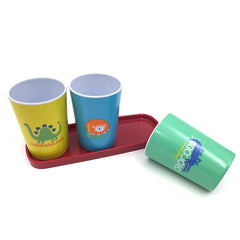 Wholesale High Quality Party Plastic Drinking Melamine Family Children Food Grade Cartoon Cup