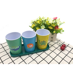 Wholesale High Quality Party Plastic Drinking Melamine Family Children Food Grade Cartoon Cup